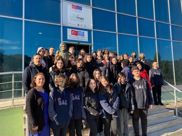 Rize Anadolu Lisesi Tesisimizi Ziyaret Etti.